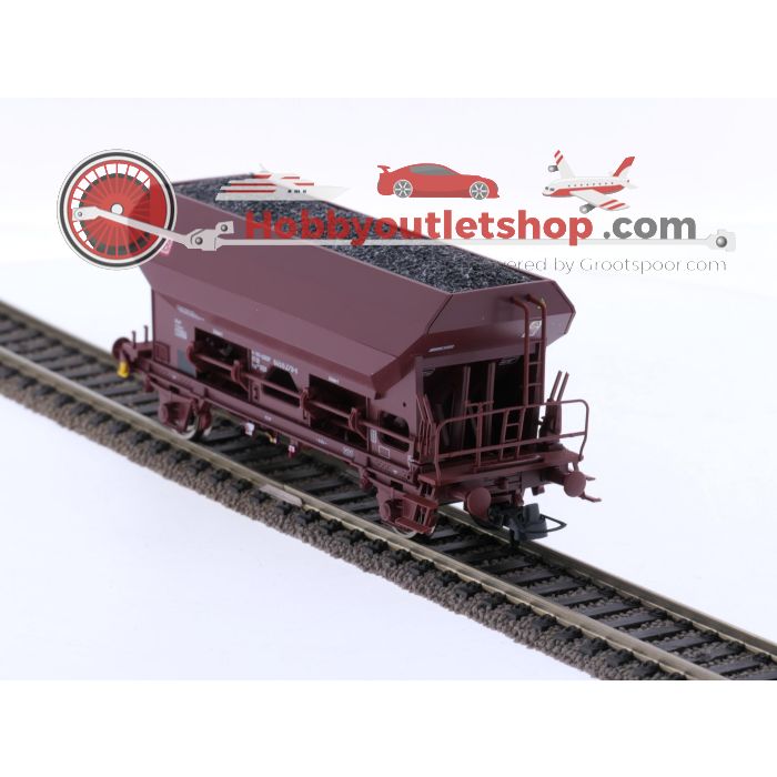 Schaal H0 Roco 76170 3-delige set zelflossers type Fcs van de DB #6876