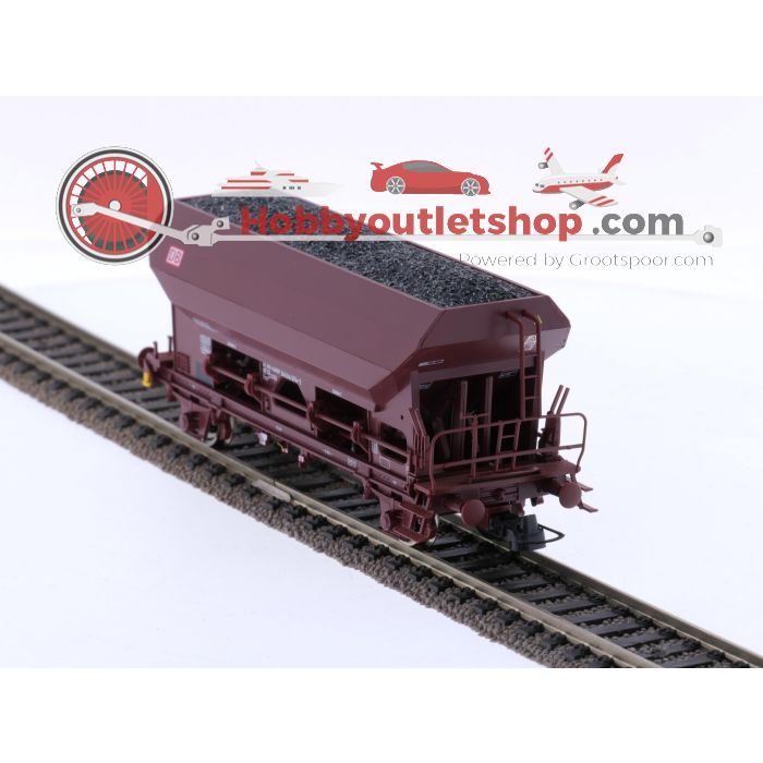 Schaal H0 Roco 76170 3-delige set zelflossers type Fcs van de DB #6876