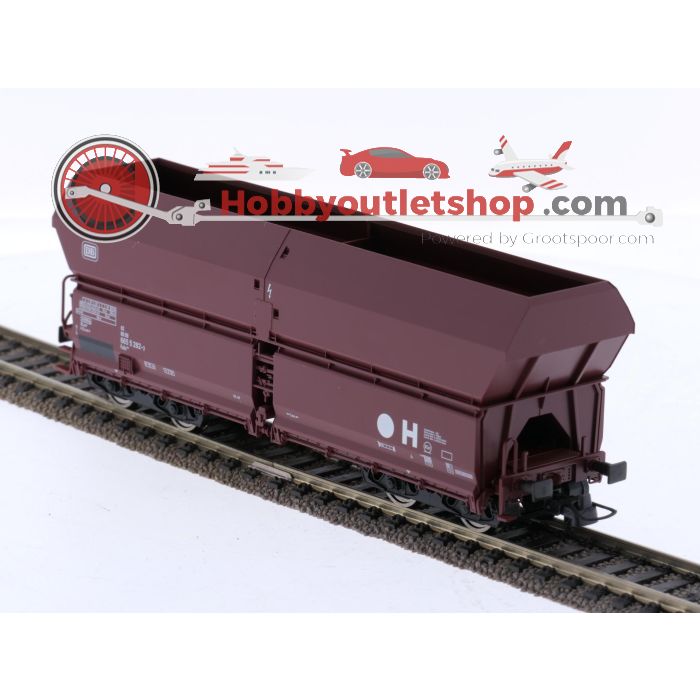 Schaal H0 Roco 67082 3-delige set zelflossende onderlossers type Fals van de DB #6878