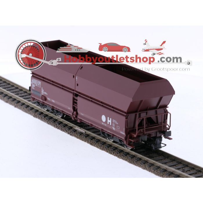 Schaal H0 Roco 67082 3-delige set zelflossende onderlossers type Fals van de DB #6878