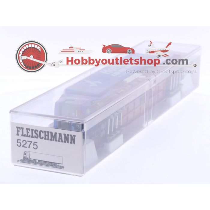 Schaal H0 Fleischmann 5275 RoLa met Mercedes-Benz Actros Hoffmann vrachtwagen van de DB #6885 - sku: 20250313043008 - Gebraucht - Wie Neu - Bild 2