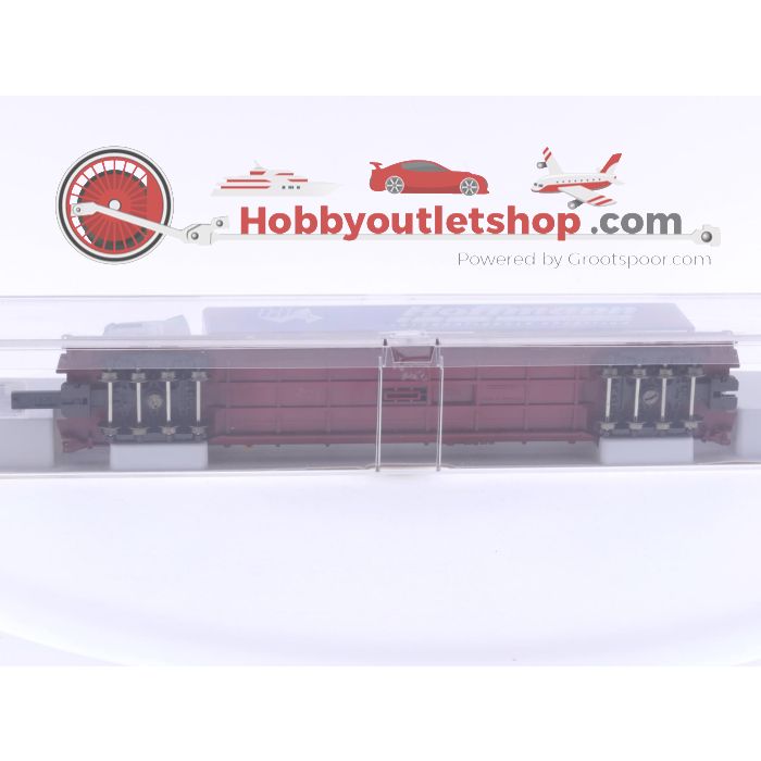 Schaal H0 Fleischmann 5275 RoLa met Mercedes-Benz Actros Hoffmann vrachtwagen van de DB #6885 - sku: 20250313043008 - Gebraucht - Wie Neu - Bild 3