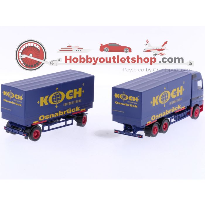 Schaal 1:87 Herpa 279475, 146999 en 145961 set van 3 vrachtwagens #6902 - sku: 20250318032910 - Gebruikt - Zo goed als nieuw - Afbeelding 9