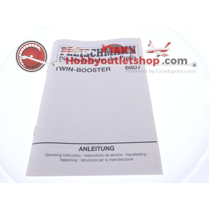 Schaal H0 Fleischmann 6807 twin-booster #6911
