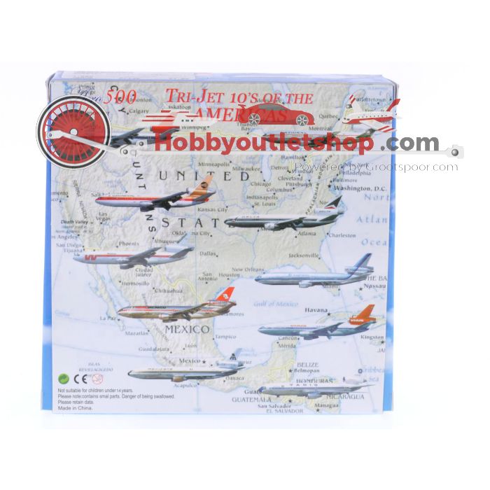 Schaal 1:500 Aero Classic 500 AC5027 Viasa DC-10-30 Reg. YV-134C #7333