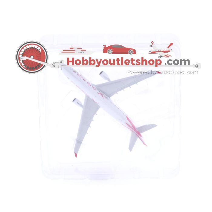 Schaal 1:500 Herpa 517560 Air Mauritius Airbus A330-200	Reg. 3B-NBL #7382 - sku: 20250402021755 - Gebruikt - Zo goed als nieuw - Afbeelding 4