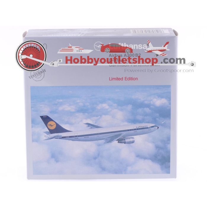 Schaal 1:400 Herpa 560764 Lufthansa Airbus A300 B2 