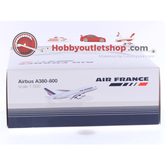 Schaal 1:500 Herpa 514897 Air France Airbus A380-800 Reg. F-HPJA #7407 - sku: 20250403030816 - Gebruikt - Zo goed als nieuw - Afbeelding 3