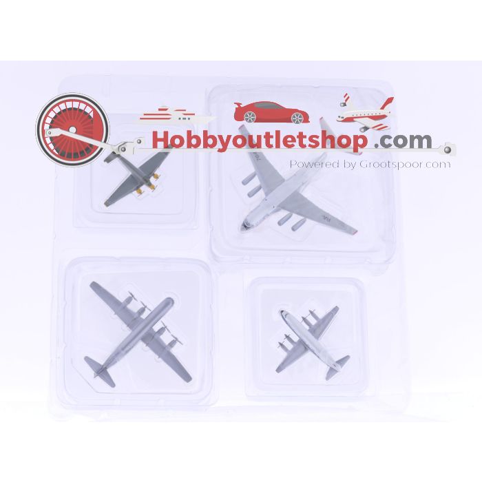 Schaal 1:500 Herpa 514071 Christmas 2004 - Edition 4 B377+Il-76TD+Ju-52/3m+V784 Pan Am+Atlant-Soyuz Airlines+Philippines Airlines #7414 - sku: 20250408101304 - Gebruikt - Zo goed als nieuw - Afbeelding 4