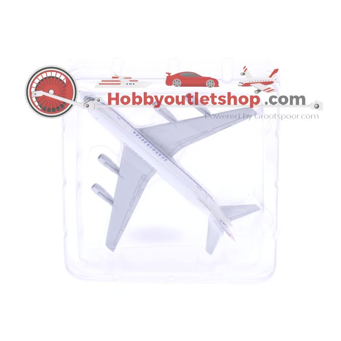Schaal 1:500 Herpa 505383 SAS - Scadinavian Airlines Douglas DC-8-55 Reg. LN-MOH #7562