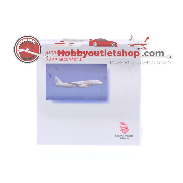 Schaal 1:500 Herpa 501700 Dragonair Airbus A320-200 Reg. NA #7585
