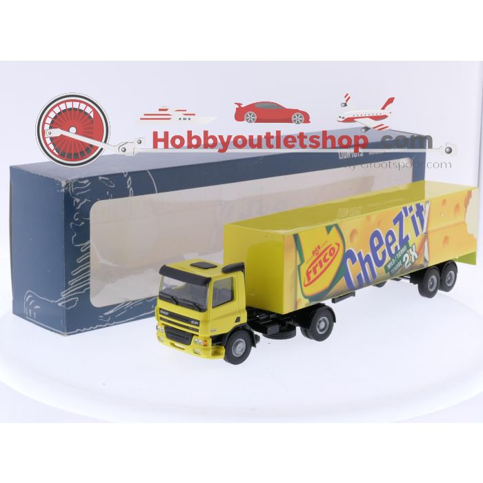 Schaal 1:50 Lion-toys No. 36 DAF CF 75 310 trekker met trailer 