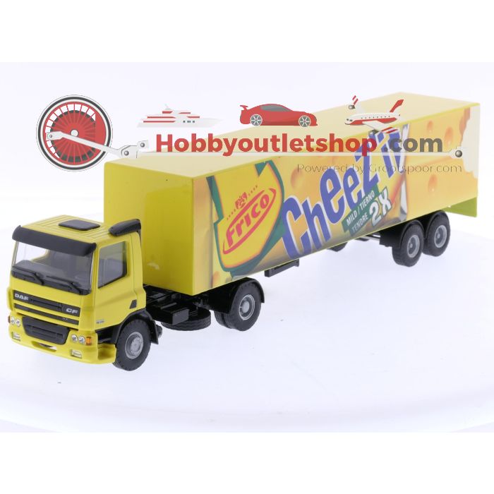 Schaal 1:50 Lion-toys No. 36 DAF CF 75 310 trekker met trailer 