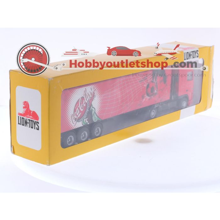 Schaal 1:50 Lion-toys No. 36 DAF XF 480 trekker met trailer 