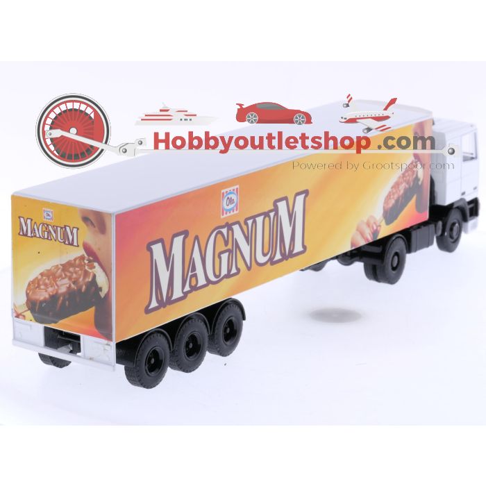 Schaal 1:50 Lion-toys No. DAF 95 400ATi trekker met koeltrailer 