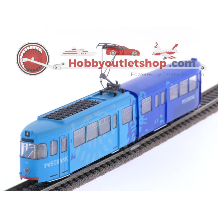 Schaal H0 Lima 208614 tram Düwag 6-assen 'Postbank' #6957
