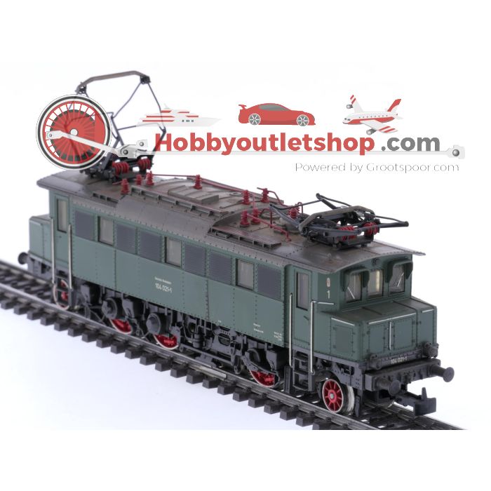 Schaal H0 Märklin 3049 elektrische locomotief BR 104 van de DB #6967