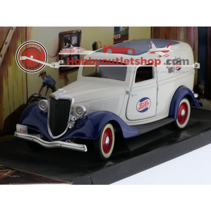 Schaal 1:18 Solido 99055 Ford delivery truck "Pepsi-Cola" #6977 - sku: 20250502032507 - Gebruikt - Zeer goede staat - Afbeelding 5