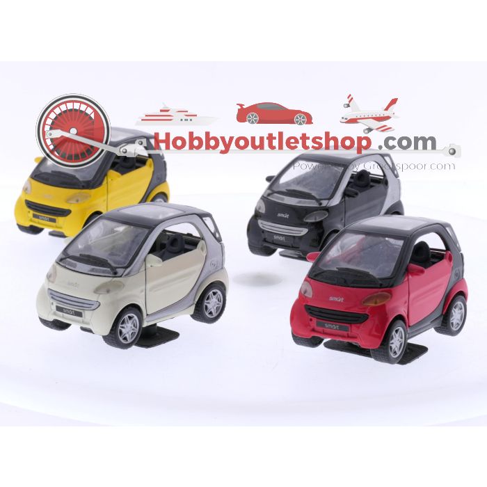 Schaal 1:33 Maisto set van 4 x Smart City-coupé #6980