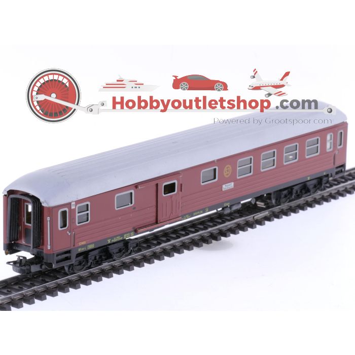 Schaal H0 Märklin 4031 bagagerijtuig BF 04-L van de SJ #7607