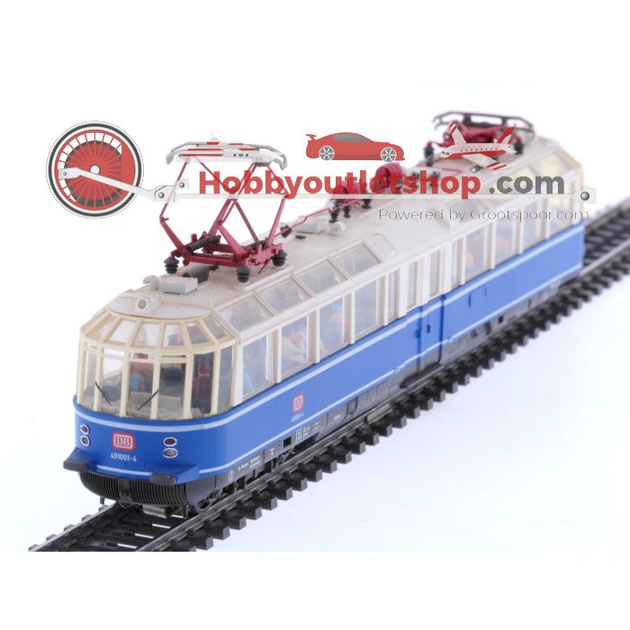 Schaal H0 Roco 43932 BR 491 'Panorama wagen' van de DB #7616