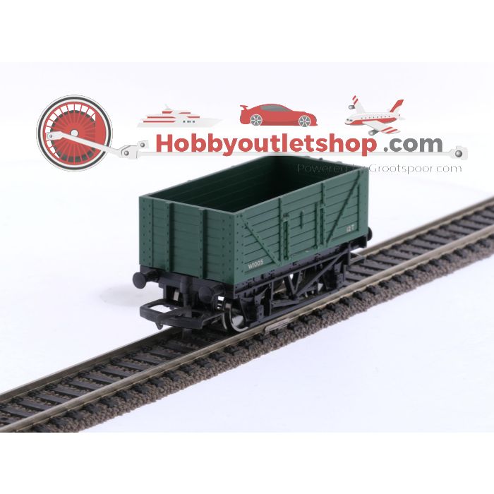 Schaal 00 Tri-ang R.51s, R.10, R11, R11, R.14, R113 en R243 stoomlocomotief 0-6-0 GWR Pannier tank met 6 wagens van de BR #7620 - sku: 20250515112204 - Used - Good condition - Photo 13