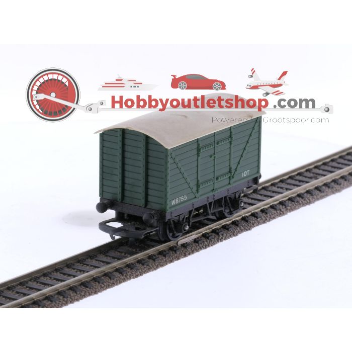 Schaal 00 Tri-ang R.51s, R.10, R11, R11, R.14, R113 en R243 stoomlocomotief 0-6-0 GWR Pannier tank met 6 wagens van de BR #7620 - sku: 20250515112204 - Used - Good condition - Photo 14