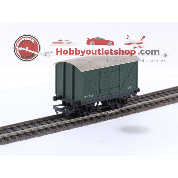 Schaal 00 Tri-ang R.51s, R.10, R11, R11, R.14, R113 en R243 stoomlocomotief 0-6-0 GWR Pannier tank met 6 wagens van de BR #7620 - sku: 20250515112204 - Used - Good condition - Photo 15