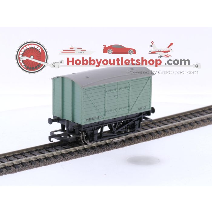 Schaal 00 Tri-ang R.51s, R.10, R11, R11, R.14, R113 en R243 stoomlocomotief 0-6-0 GWR Pannier tank met 6 wagens van de BR #7620 - sku: 20250515112204 - Used - Good condition - Photo 16