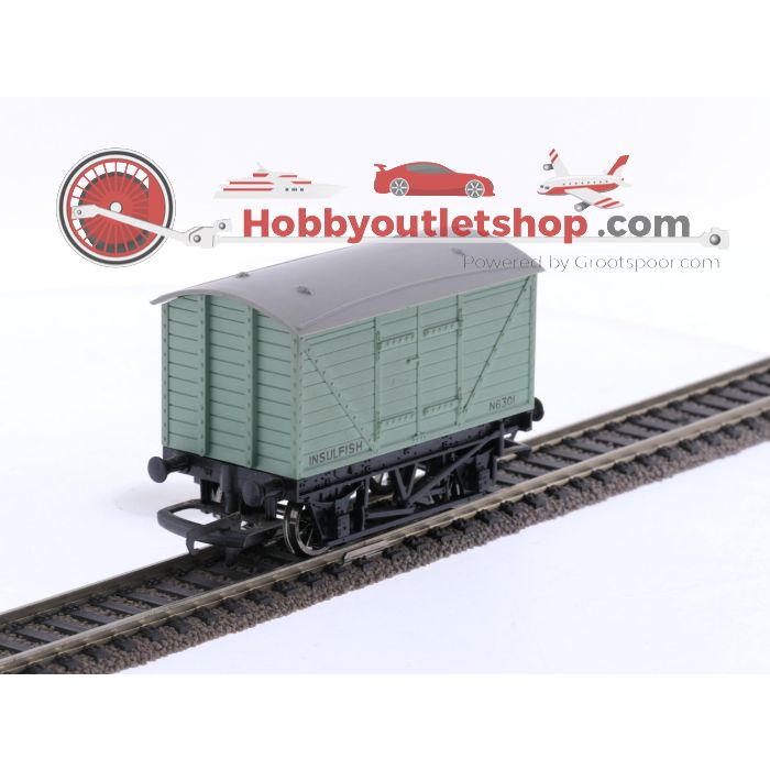 Schaal 00 Tri-ang R.51s, R.10, R11, R11, R.14, R113 en R243 stoomlocomotief 0-6-0 GWR Pannier tank met 6 wagens van de BR #7620 - sku: 20250515112204 - Used - Good condition - Photo 17