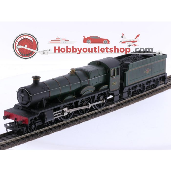 Schaal 00 Tri-ang R.759, R.622 en R.623 stoomlocomotief 4-6-0 Albert Hall met 2 personenrijtuigen van de BR #7633 - sku: 20250520015510 - Gebraucht - Guter Zustand - Bild 3