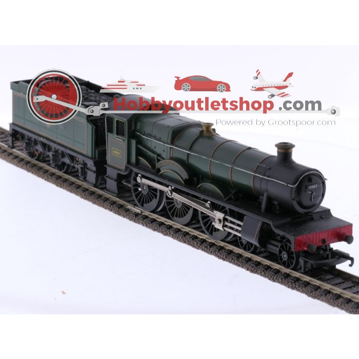 Schaal 00 Tri-ang R.759, R.622 en R.623 stoomlocomotief 4-6-0 Albert Hall met 2 personenrijtuigen van de BR #7633 - sku: 20250520015510 - Gebraucht - Guter Zustand - Bild 6