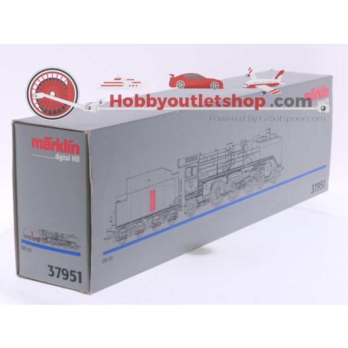 Schaal H0 Märklin 37951 stoomlocomotief BR 03 van de DRG Digitaal #7645 - sku: 20250522014029 - Gebruikt - Zeer goede staat - Afbeelding 8