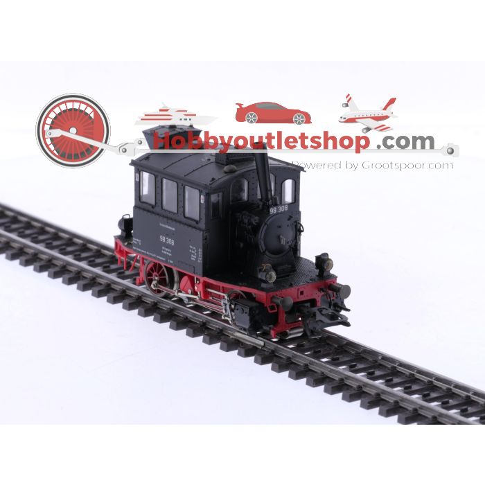 Schaal H0 Märklin 3387 stoomlocomotief BR 98³ 'Glaskast' van de DB Digitaal #7647