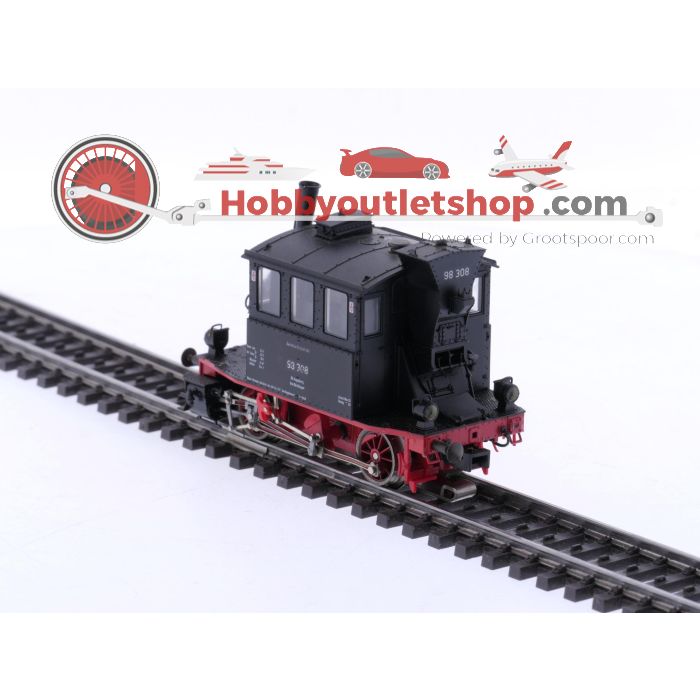 Schaal H0 Märklin 3387 stoomlocomotief BR 98³ 'Glaskast' van de DB Digitaal #7647