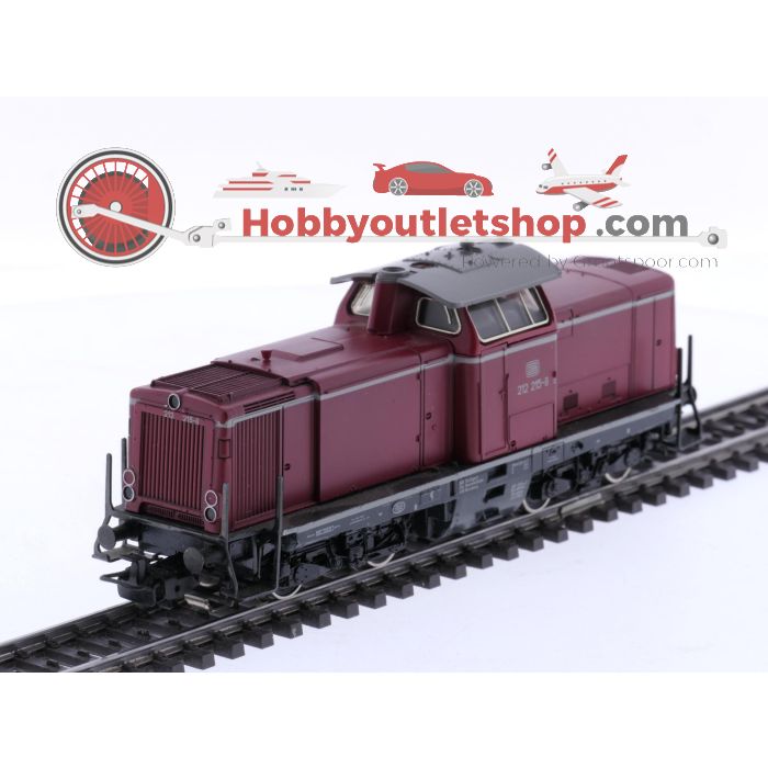 Schaal H0 Märklin 3672.2 diesellocomotief BR 212 van de DB Digitaal #7648