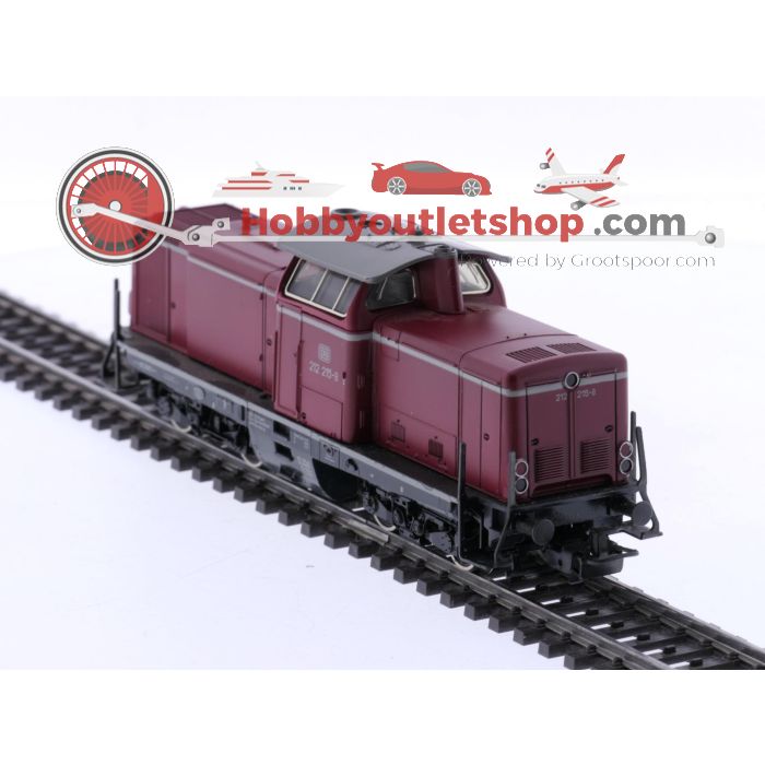 Schaal H0 Märklin 3672.2 diesellocomotief BR 212 van de DB Digitaal #7648