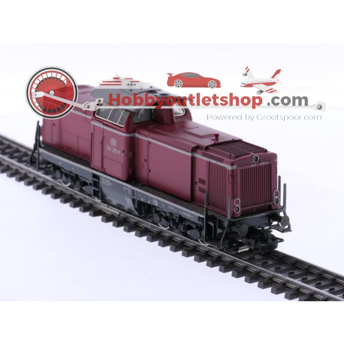 Schaal H0 Märklin 3672.2 diesellocomotief BR 212 van de DB Digitaal #7648