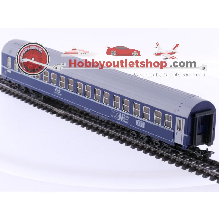Schaal H0 Märklin 4151 slaaprijtuig TEN met verlichting van de NS #7657