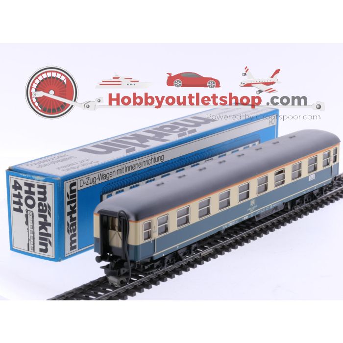 Schaal H0 Märklin 4111 personenrijtuig D-Zug 1e kl. van de DB #7660