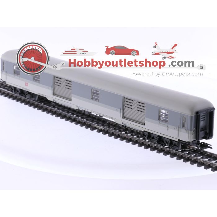 Schaal H0 Märklin 4283 bagagerijtuig van de DB met interieurverlichting en sluit verlichting #7661