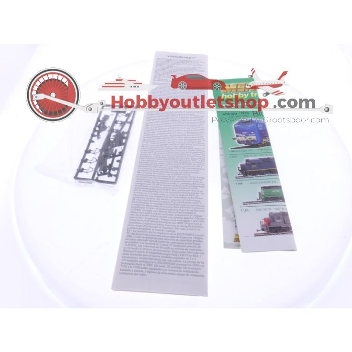 Schaal H0 Mehano T285 8372 diesellocomotief Serie 77 Vossloh HLD van de NMBS/SNCB digitaal #7669 - sku: 20250527041108 - Gebraucht - Sehr guter Zustand - Bild 6