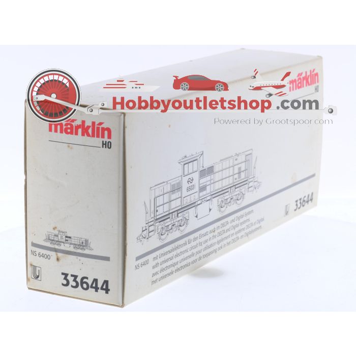 Schaal H0 Märklin 33644 diesellocomotief DE 6400 MaK van de NS Delta #7671 - sku: 20250528085028 - Gebraucht - Sehr guter Zustand - Bild 9