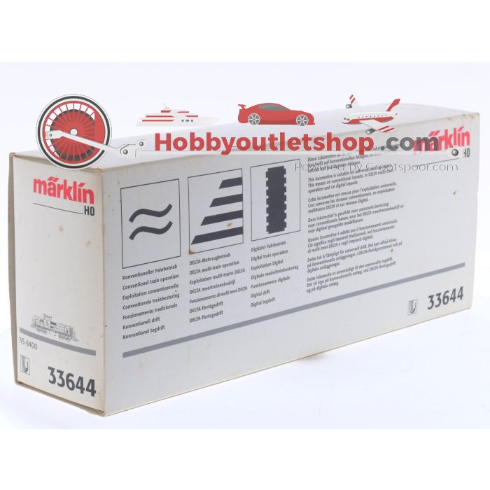 Schaal H0 Märklin 33644 diesellocomotief DE 6400 MaK van de NS Delta #7671 - sku: 20250528085028 - Gebraucht - Sehr guter Zustand - Bild 10