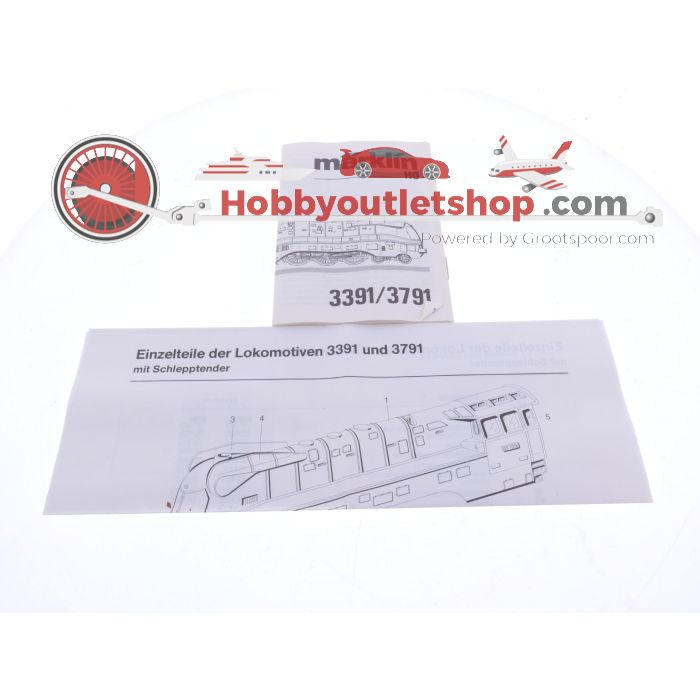 Schaal H0 Märklin 3391 stroomlijn stoomlocomotief BR 03.10 van de DRG #7673 - sku: 20250528104352 - Gebruikt - Goede staat - Afbeelding 6