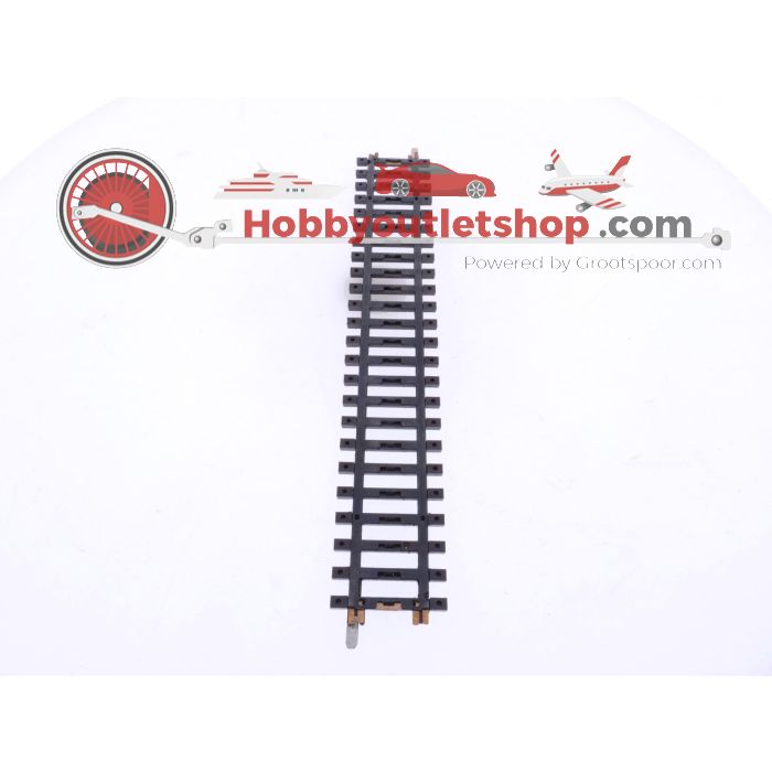 Schaal H0 Märklin 2200 K-rail rechte rails 180 mm 10 st. #7689