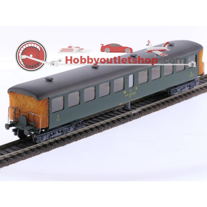 Schaal H0 Metropolitan 6090 Set 4 voiture/wag. BN-GBS SEZ no. 29 van de BN/GBS #P282