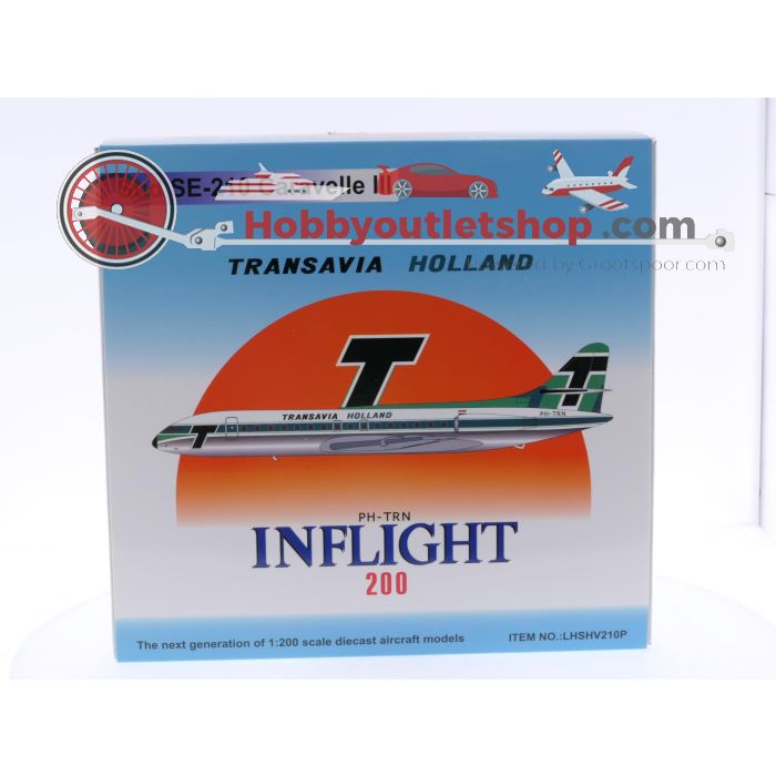 Schaal 1:200 Inflight 200 LHSHV210P Caravelle SE210 Transavia Holland Reg. PH-TRN Polished #7711