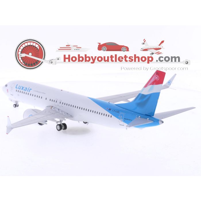 Schaal 1:200 Inflight 200 IF738MLG0724 Boeing 737 MAX 8 Luxair Reg. LX-LBL #7712