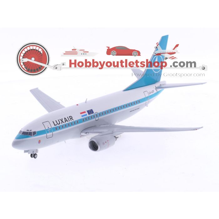 Schaal 1:200 JC Wings XX20113 Boeing 737-500 Luxair Reg. LX-LGO #7714